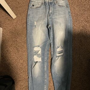KanCan Light Blue Distressed Skinny Jeans